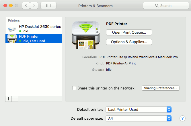 printers for mac pro